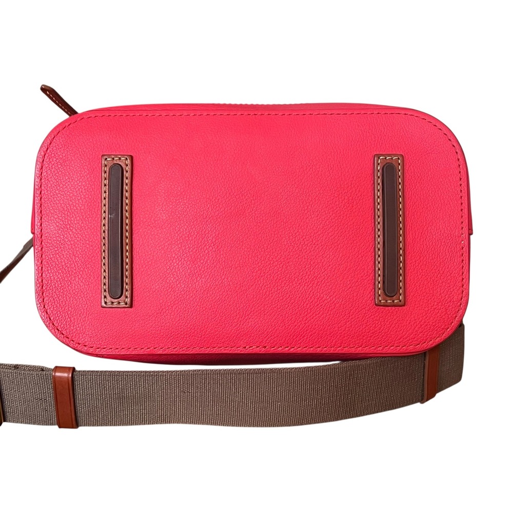 Dooney & Bourke Pebble Grain Small Kiley Crossbody Red Leather Bag‎ - Picture 8 of 16